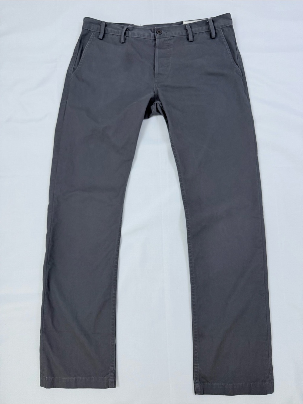 Rogue Territory Men’s Officer Trousers Grey Size 36 Cotton Made in USA